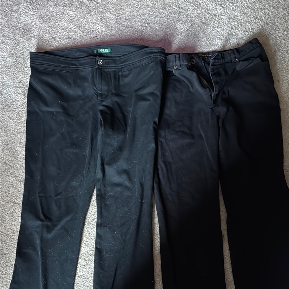 Ralph Lauren jeans and dress pants for 45$ together size 12